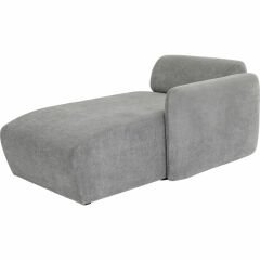 Lucca Ottomane Elements Gri Sağ Köşe Koltuk 90cm