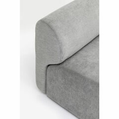 Lucca Ottomane Elements Gri Sağ Köşe Koltuk 90cm