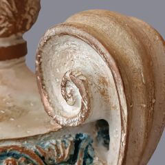 Vesta Beyaz Eskitme Abajur