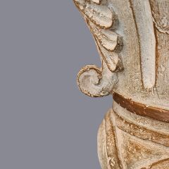 Vesta Beyaz Eskitme Abajur