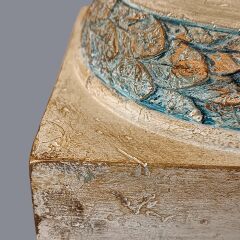 Vesta Beyaz Eskitme Abajur