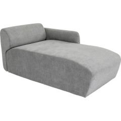 Lucca Ottomane Elements Gri Sol Köşe Koltuk 90cm