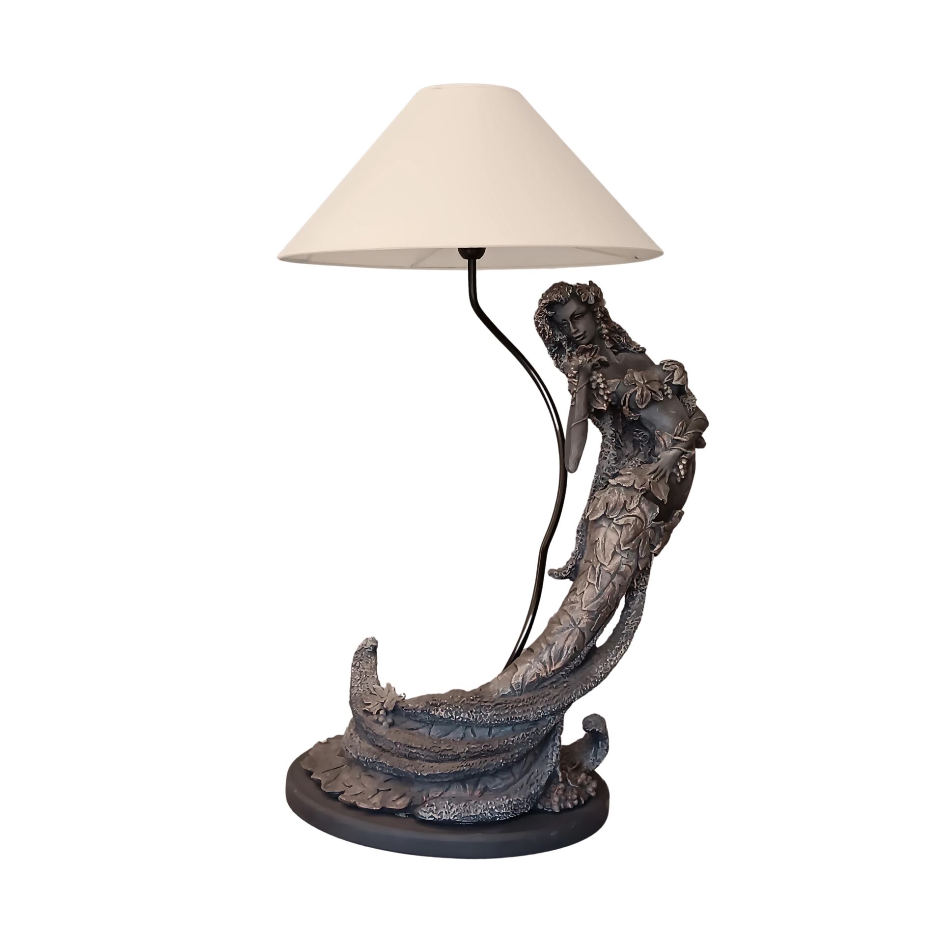 Sirena Antrasit Eskitme Abajur