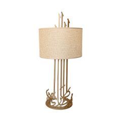 Figure Eskitme Gold Abajur