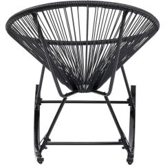 Rocking Chair Acapulco Black Sandalye