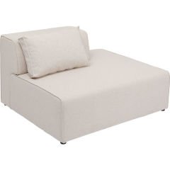 Infinity Ottomane Semi Elements Cream Sağ Koltuk 120cm