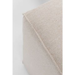 Infinity Ottomane Semi Elements Cream Sağ Koltuk 120cm