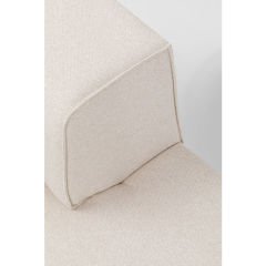 Infinity Ottomane Semi Elements Cream Sağ Koltuk 120cm
