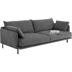 Sofa Edna 3 Seater Grey Kanepe
