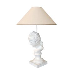 Artemis Beyaz Eskitme Abajur