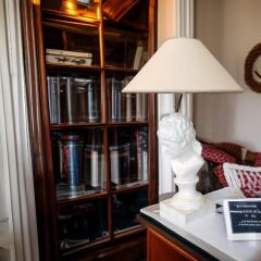 Artemis Beyaz Eskitme Abajur