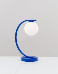 Metal Abajur Mavi