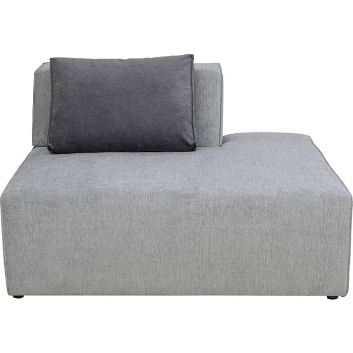 Infinity Ottomane Semi Elements Grey Right