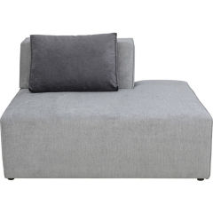 Infinity Ottomane Semi Elements Grey Right