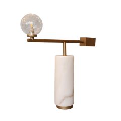 Balance Gold Mermer Masa Lambası
