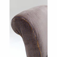 Motley Velvet Brown Bench