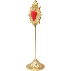 Deco Objekt Flaming Heart 31cm