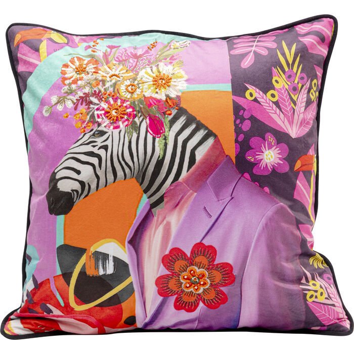 Cushion Fantasy Zebra 45x45cm