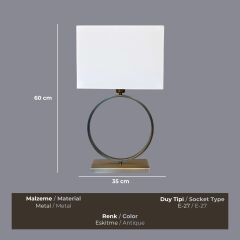 Arcana Eskitme Abajur