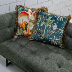 Jungle Fever Polyester Kırlent 45x45 cm