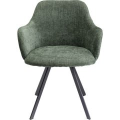 Swivel Armchair Lady Loco Coco Green Berjer