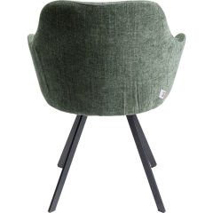 Swivel Armchair Lady Loco Coco Green Berjer