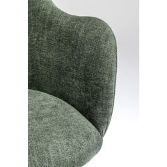 Swivel Armchair Lady Loco Coco Green Berjer