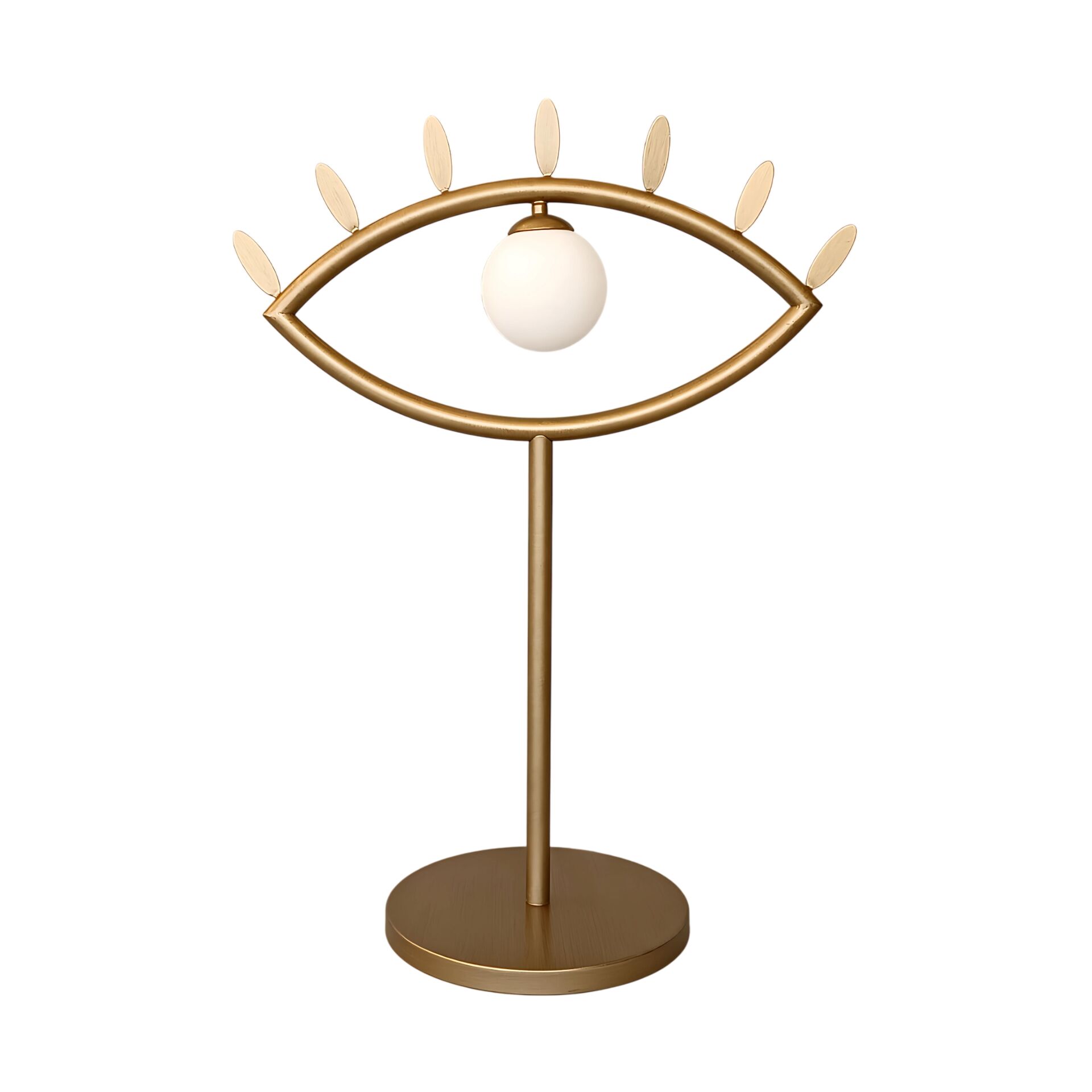 Eyeza Eskitme Gold Masa Lambası