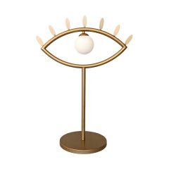 Eyeza Eskitme Gold Masa Lambası