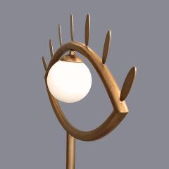 Eyeza Eskitme Gold Masa Lambası