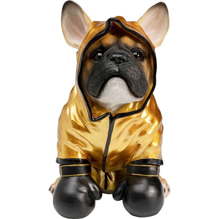 Money Box Boxing Dog 26cm