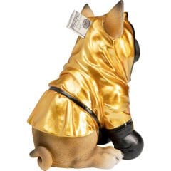 Money Box Boxing Dog 26cm