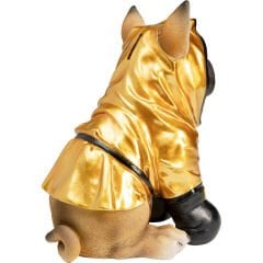 Money Box Boxing Dog 26cm