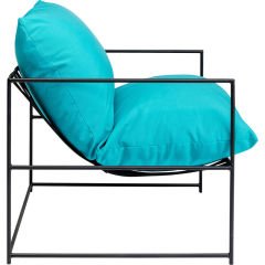 Arm Chair Cuby Garden Mavi Koltuk