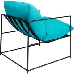 Arm Chair Cuby Garden Mavi Koltuk