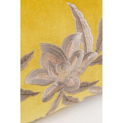 Cushion Lovely Flowers Yellow 60x40cm