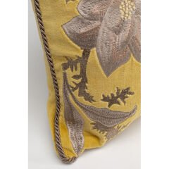Cushion Lovely Flowers Yellow 60x40cm