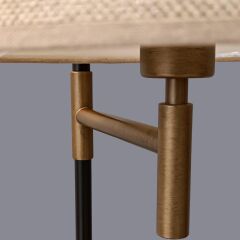 Sfera Siyah Eskitme Abajur
