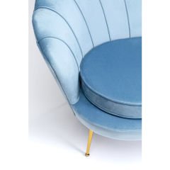 Water Lily 2-Seater Gold Aqua Kanepe