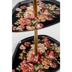 Etagere Wild Roses Due Katlı Kurabiyelik 38cm