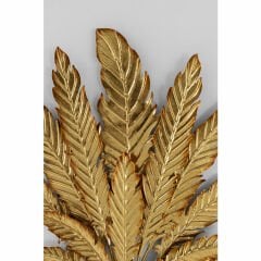 Leaf Bouquet Çelik Gold Duvar Süsü