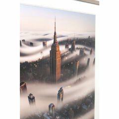 NY Storm Çerçeveli Tablo 90x100cm