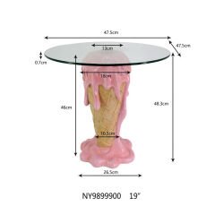 Side Table Ice Cream Ø48cm