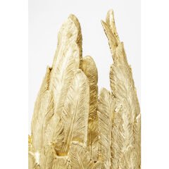 Feathers Gold Reçine Vazo