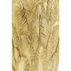 Feathers Gold Reçine Vazo