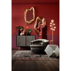 Mirror Hologram Gold Ayna 117x68 cm