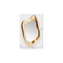 Mirror Hologram Gold Ayna 117x68 cm