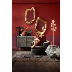 Mirror Hologram Gold Ayna 119x76 cm