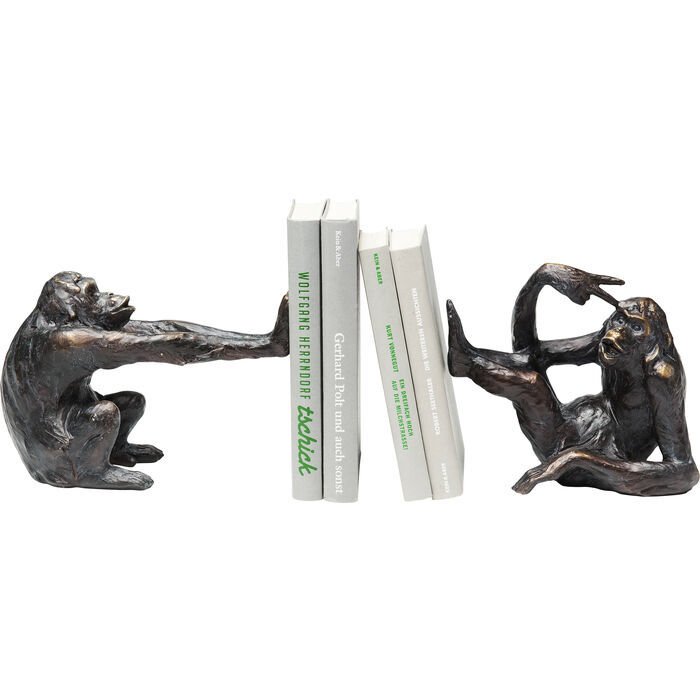 Maymun 2'li Kitap Tutucu