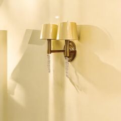 Vela Eskitme Gold Şapkalı Aplik